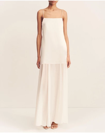 Shona Joy - Moraya Dropped Waist Maxi Dress