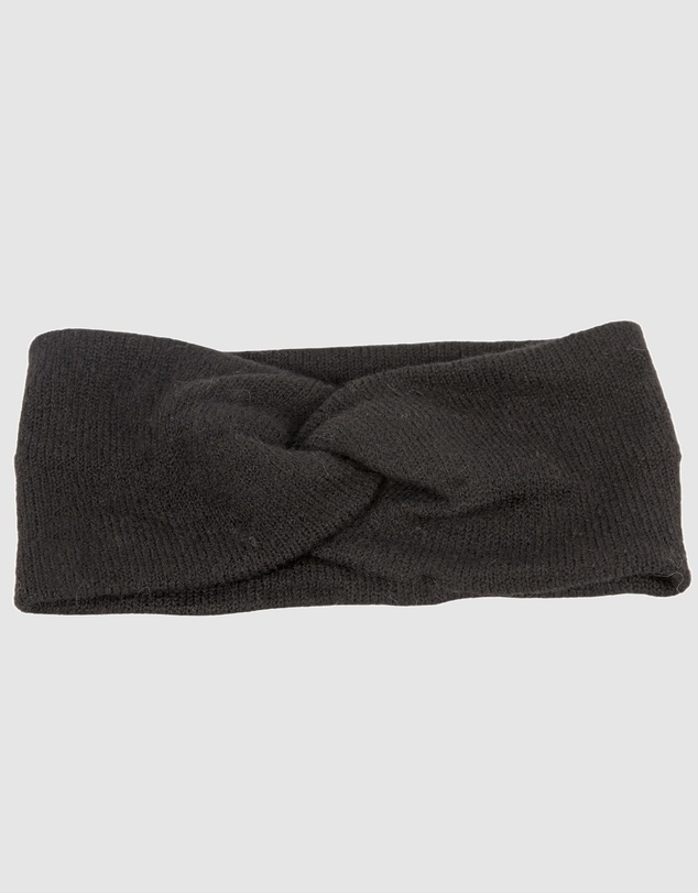 Max Alexander - European Made Black Wool Headband