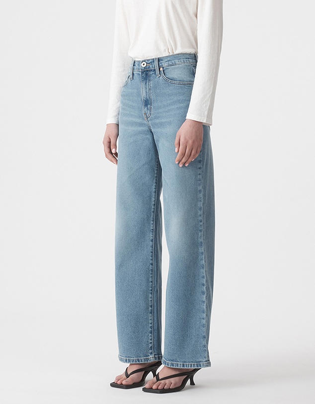 Outland Denim - Ellie High Wide Jeans