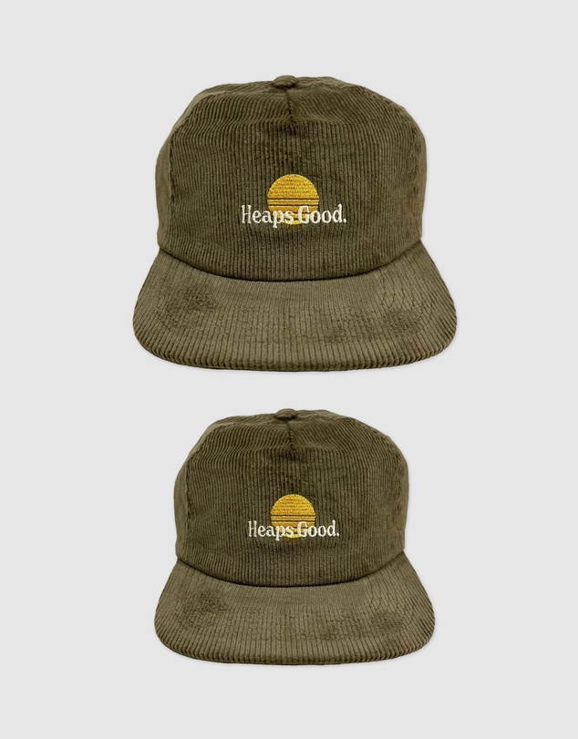 Banabae - Heaps Good Adult and Kid Cap Bundle Khaki