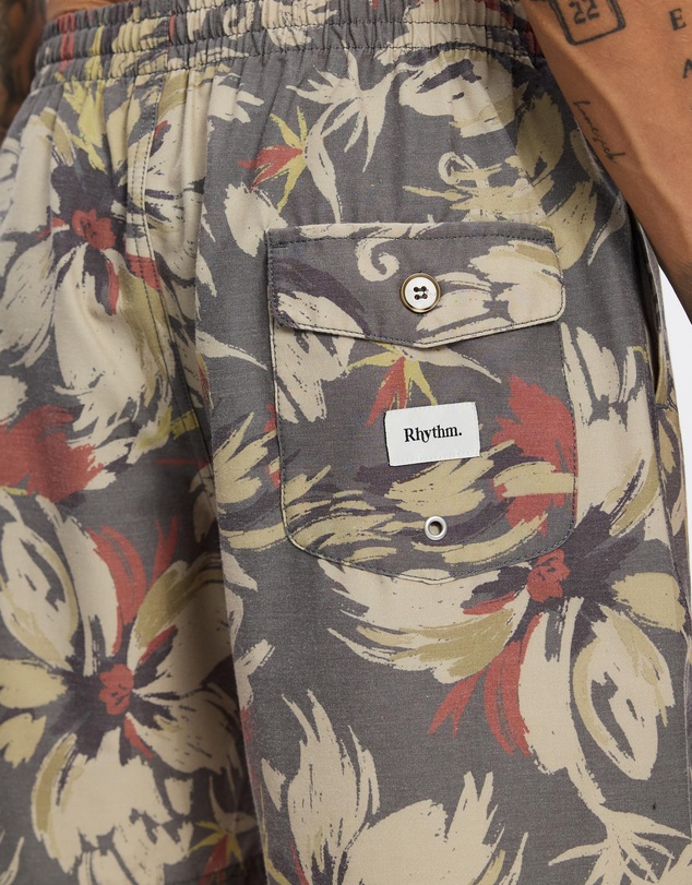 Rhythm - Tropical Camo Beach Shorts