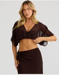 Vacay Swimwear - Vela Top Chocolate
