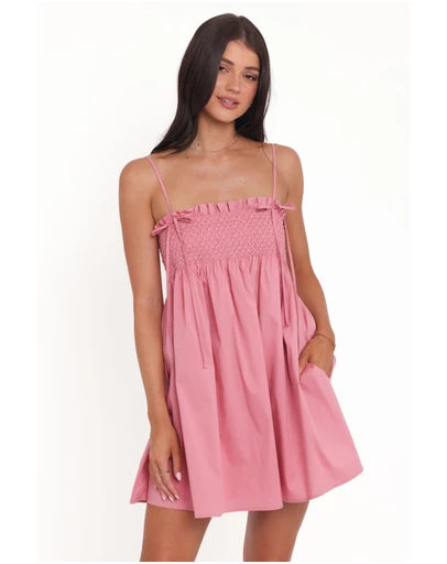 Petal & Pup - Josie Mini Dress - Pink