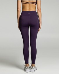 Rockwear - No Front Seam Pocket Full Length Tights