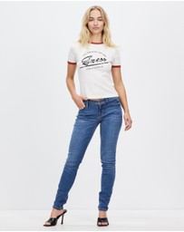 GUESS - Low Rise Skinny Jeans