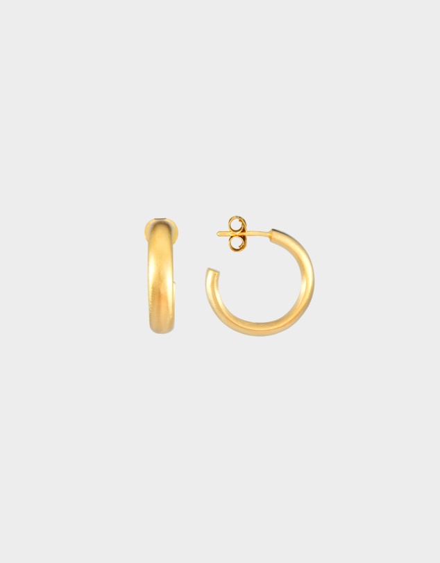 Sunday Stephens - Frosted Hoop Earrings