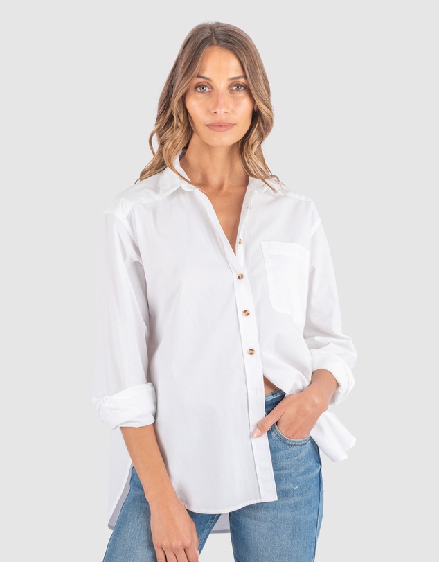 CAMIXA - Poppy Oversize Cotton Shirt