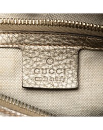 Pre-Loved by Azura Reborn - Pre-Loved Medium Calfskin Bamboo Shopper Boston Bag