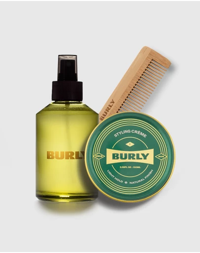 BURLY - Sea Salt Spray + Creme