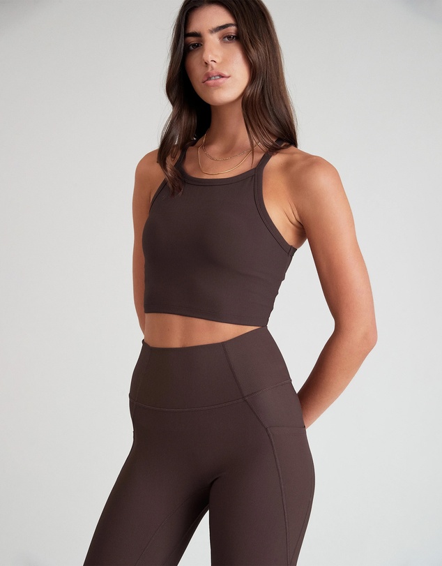 All Fenix - Eco Rib Strap Racer Crop