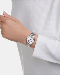 Mondaine - Mondaine Classic Silver Stainless Steel 30mm Watch