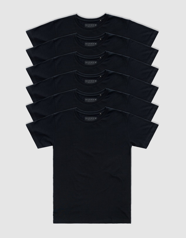 Xander - 6-Pack Blanc Tee