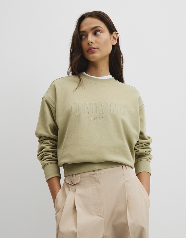 Country Road - Australian Cotton Cr Sweat