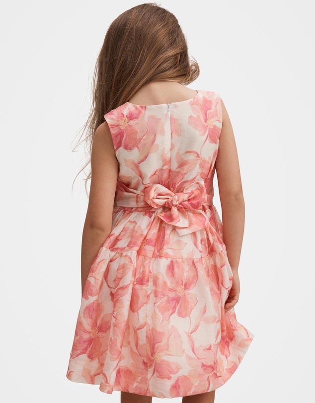 Forever New Girls - Sienna Girls Tiered Bow Dress