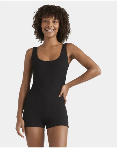 Billabong - Womens Tanlines Retro Surf Bodysuit One Piece Swimsuit