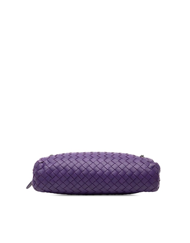 Bottega Veneta - Pre-Loved Nappa Intrecciato Triple Zip Shoulder Bag