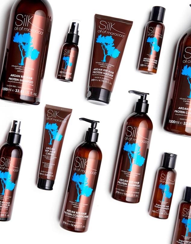 Silk Oil of Morocco - Argan REP-Hair Protein Shampoo