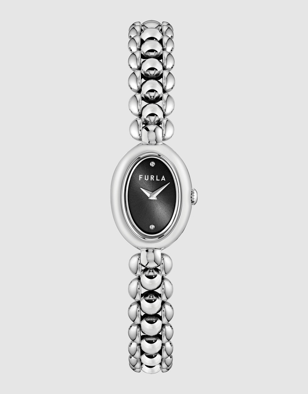 Furla - Furla Delizia 26mm Silver-Tone Stainless Steel Bracelet Watch