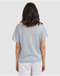 CAMIXA - Francy Linen Jersey T-Shirt Top