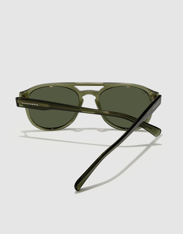 Hawkers Co - HAWKERS - Polarized Green Alligator DIVER Sunglasses for Men and Women UV400