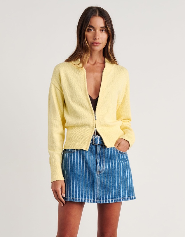 Jag - Arden Zip Knit Cardigan