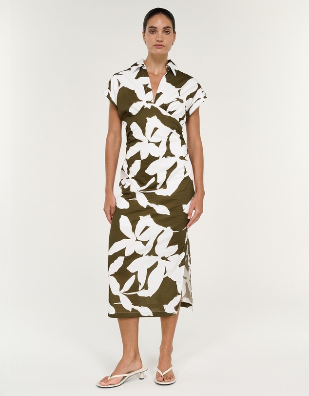 Staple the Label - Liora Shirt Midi Dress