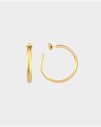 Sunday Stephens - Frosted Hoop Earrings