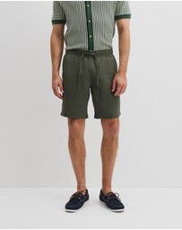 Country Road - Organically Grown Linen Drawcord Short
