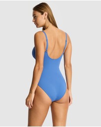 Sea Level Australia - Essentials Edit Cross Front Scoop Back One Piece