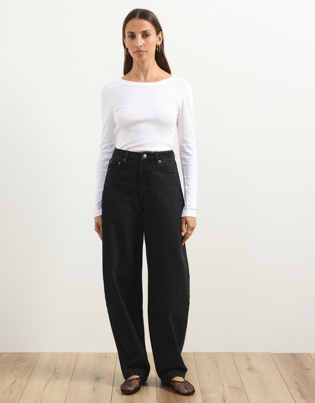 Atmos&Here - Lydia Barrel Leg Jeans