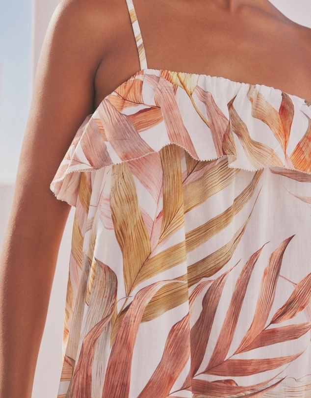 NEXT - Feminine Frill Summer Midi Dress