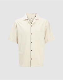 Jack & Jones - Bluluke Jacquard Short Sleeve Resort Shirt