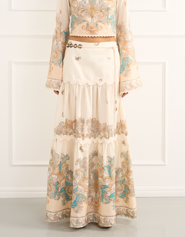 Heaven Australia - Tapestry Tia Maxi Skirt