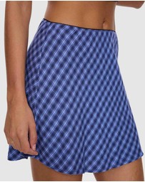 Thrills - High Speed Check Mini Skirt