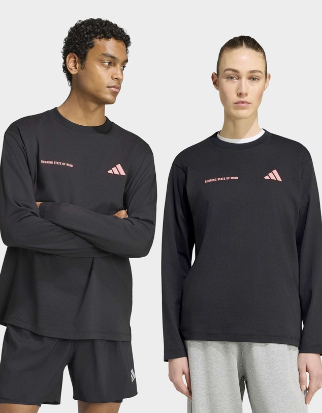 adidas Performance - adi365 Running Community Culture Long Sleeve Shirt Mens