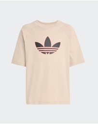 adidas Originals - Trefoil Loose Shorts and Tee Set - Kids-Teens