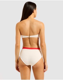 Seafolly - Band Wave Trim Front Bandeau