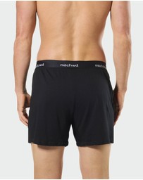 Mitch Dowd - Loose Fit Knit Boxer Shorts 3 Pack - Black