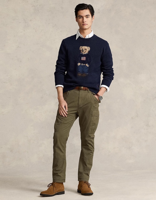 Polo Ralph Lauren - Polo Bear Cotton-Linen Sweater