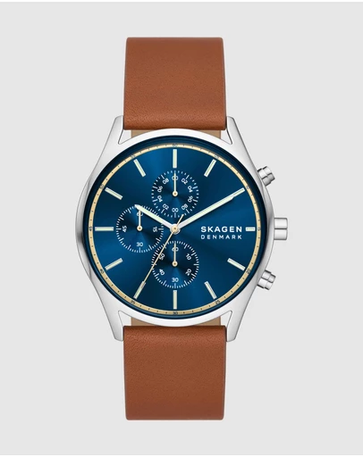 Skagen - Holst Brown Chronograph Watch