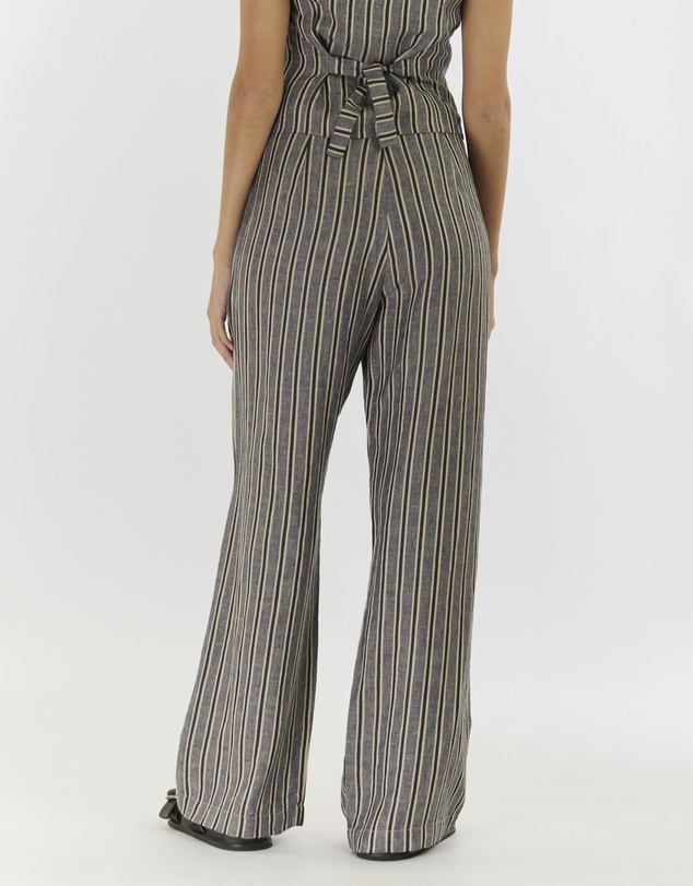 Amelius - Set Sail Linen Stripe Pant