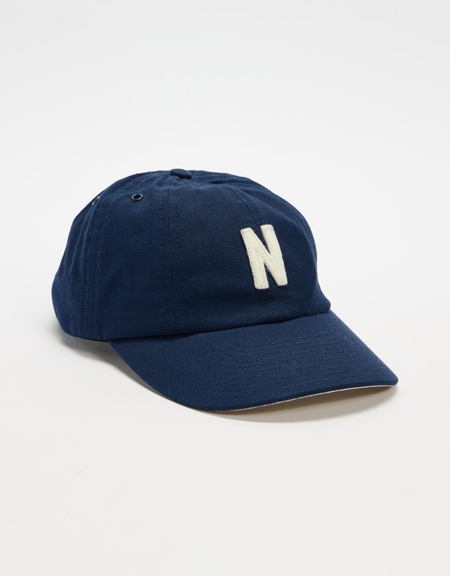 Norse Projects - Light Canvas Felt N 8 Panel Cap