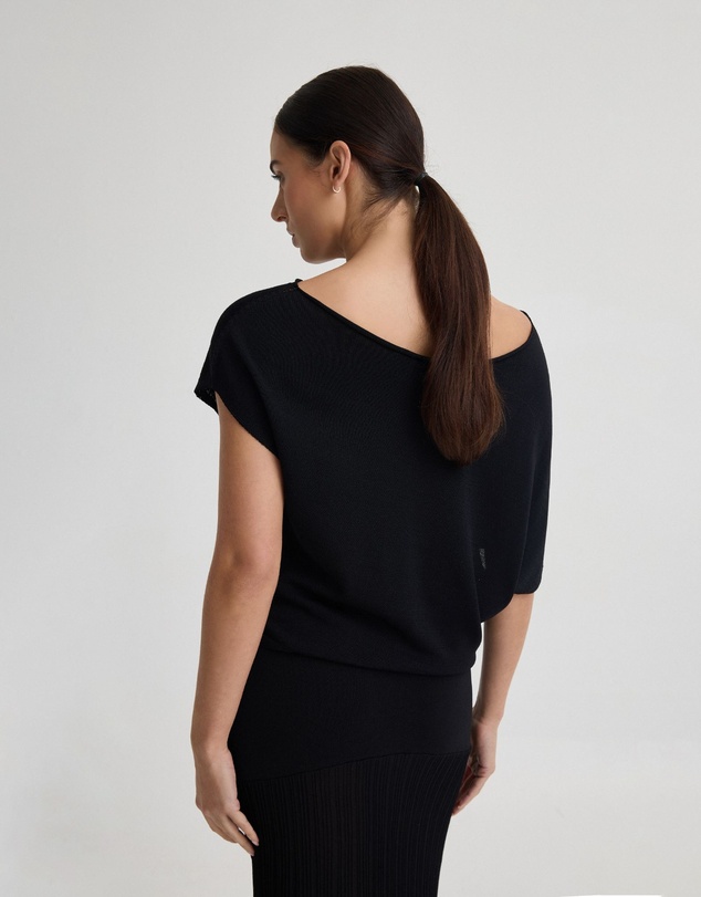 Oxford - Jaya Knitted Drape Top