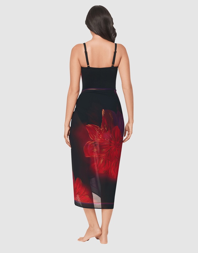 Miraclesuit Swimwear  - Petali Rosa Sarong Beach Coverup