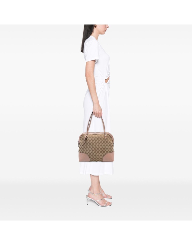 Pre-Loved by Azura Reborn - Pre-Loved Medium GG Canvas Bree Dome Tote