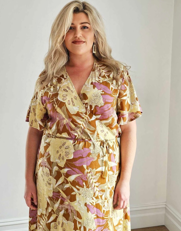 Hope & Harvest - Hadley Maxi Wrap Dress