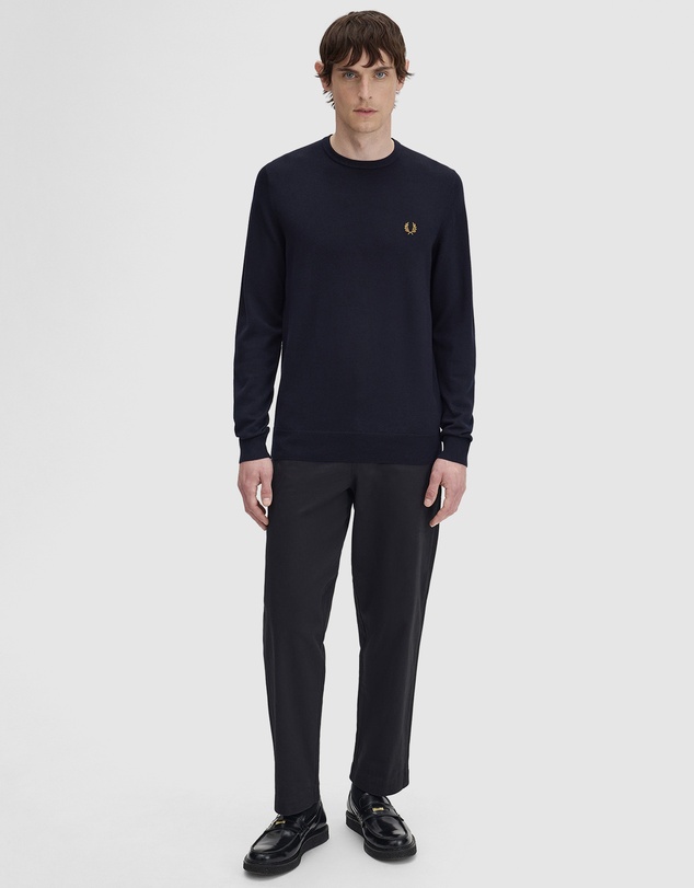 Fred Perry - Classic Crew Neck Jumper