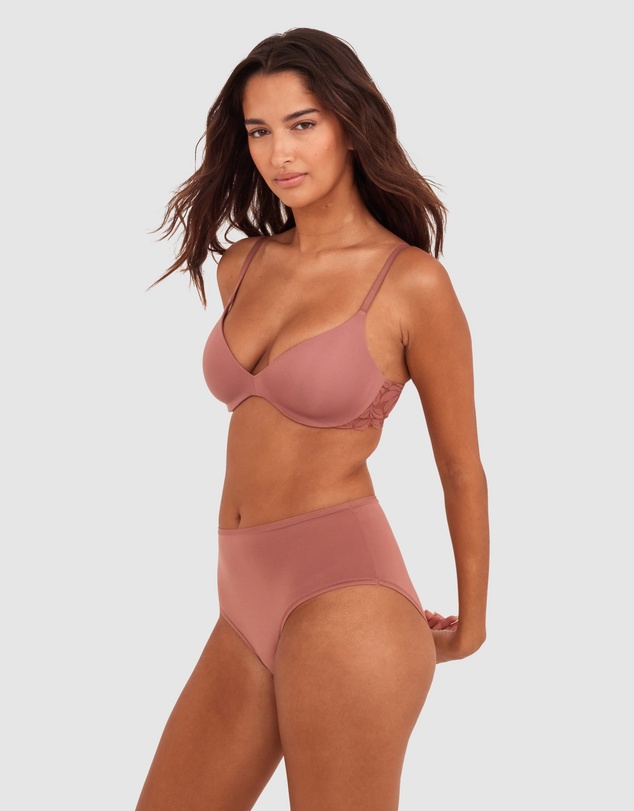 Bras N Things - NKD Lightly Lined Relaxed Wire Bra - Mocha