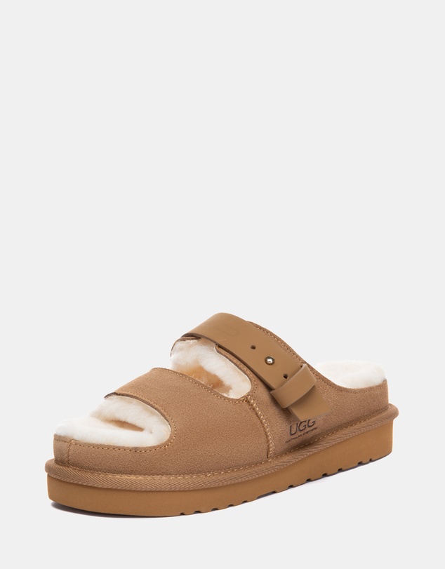 EVERAU - Australian Shepherd Ugg Clava Cow Suede Upper Loafer Oxfords Flats