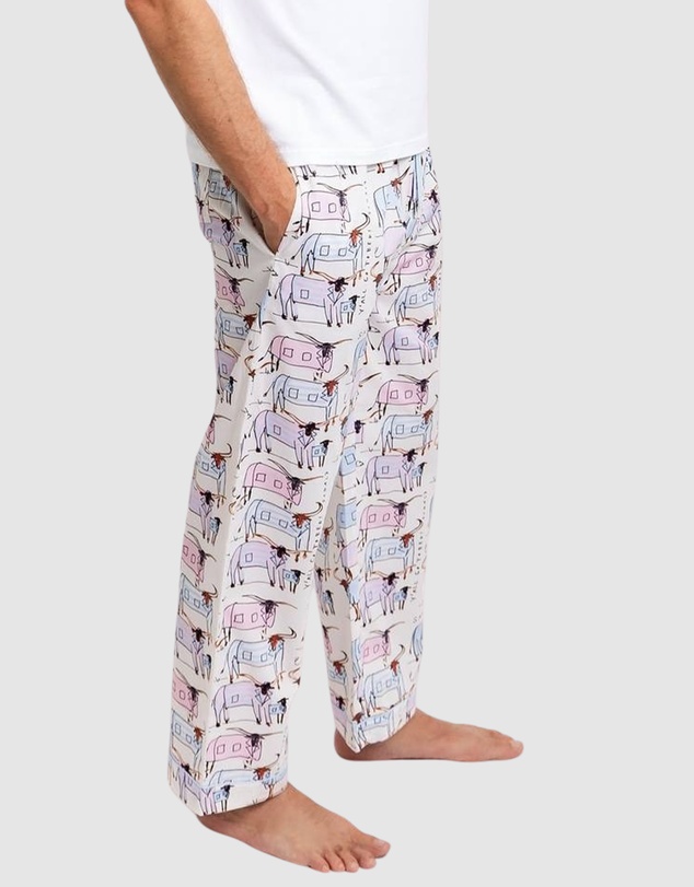 Sant And Abel - Men's Drawbertson Longhorns PJ Pants